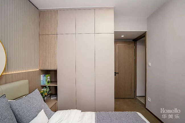 109㎡三居，打造半開(kāi)放式廚房，將家庭互動(dòng)性能拉滿